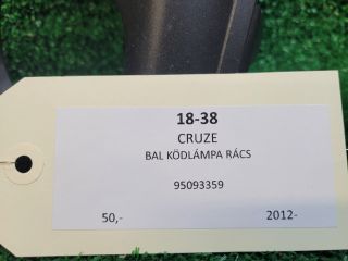 bontott CHEVROLET CRUZE Bal Ködlámpa Rács