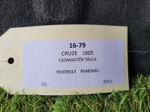 bontott CHEVROLET CRUZE Csomagtér Tálca