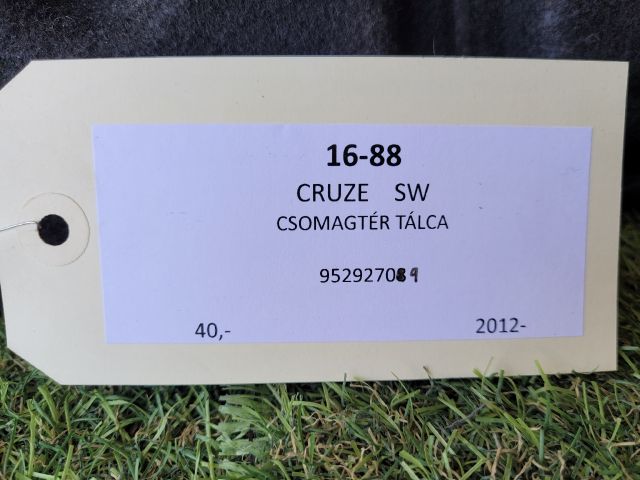 bontott CHEVROLET CRUZE Csomagtér Tálca