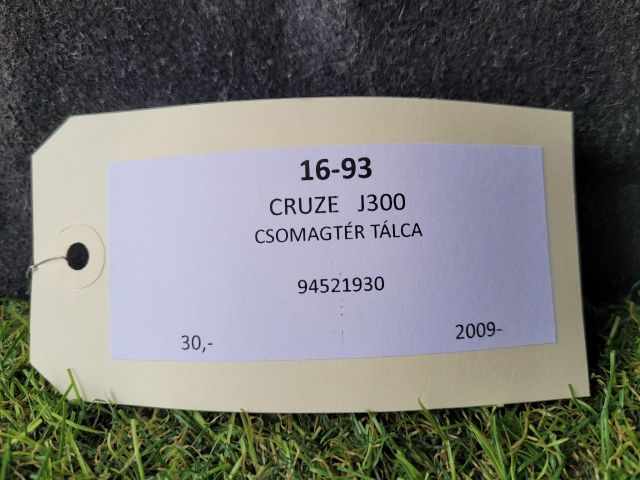 bontott CHEVROLET CRUZE Csomagtér Tálca