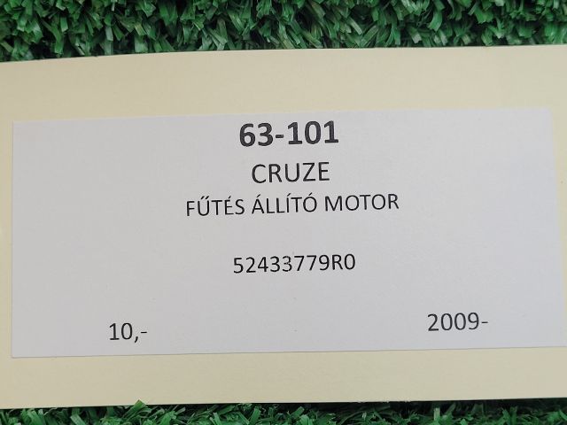 bontott CHEVROLET CRUZE Fűtés Állító Motor