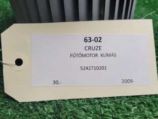 bontott CHEVROLET CRUZE Fűtőmotor (Klímás)