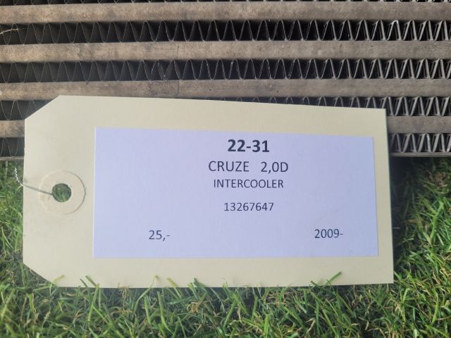 bontott CHEVROLET CRUZE Intercooler