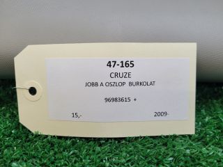 bontott CHEVROLET CRUZE Jobb A Oszlop Burkolat