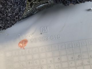 bontott CHEVROLET CRUZE Jobb A Oszlop Burkolat