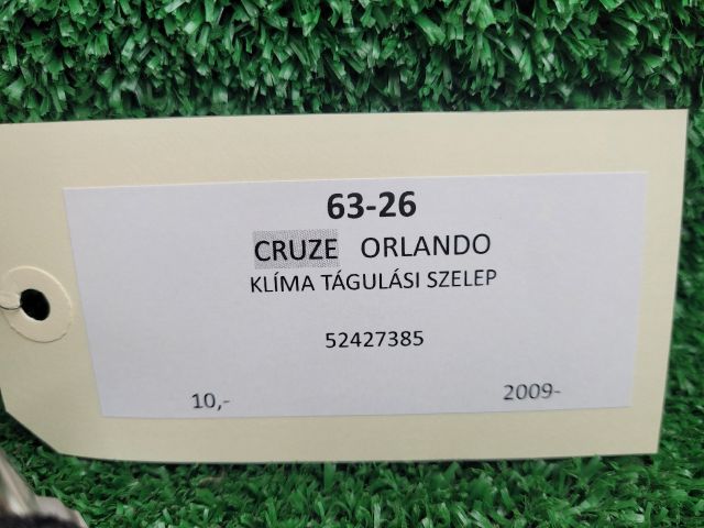 bontott CHEVROLET CRUZE Klíma Tágulási Szelep