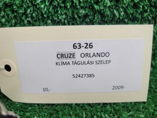 bontott CHEVROLET CRUZE Klíma Tágulási Szelep