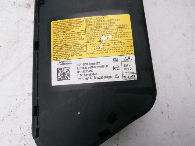 bontott CHEVROLET CRUZE Kormánylégzsák