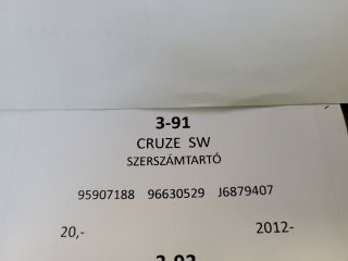 bontott CHEVROLET CRUZE Pótkerék Szerszámtartó