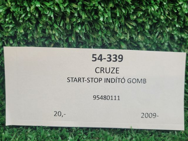 bontott CHEVROLET CRUZE Start / Stop Indító Gomb