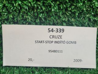 bontott CHEVROLET CRUZE Start / Stop Indító Gomb