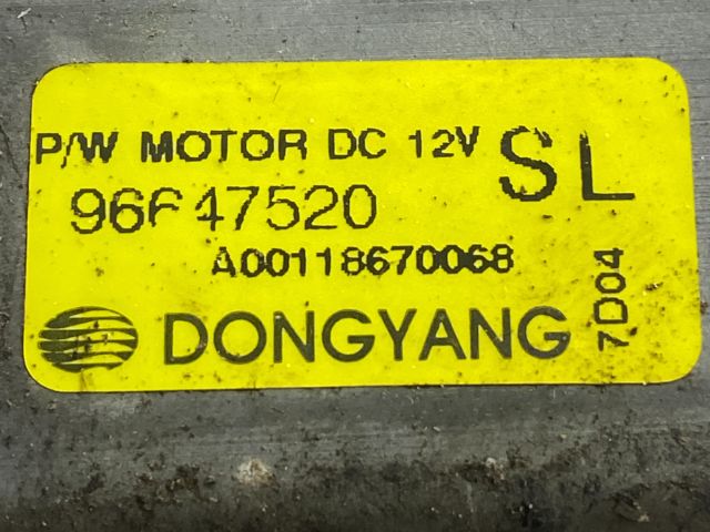 bontott CHEVROLET EPICA Bal első Ablakemelő Motor