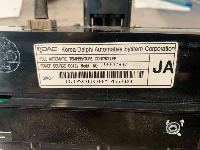 bontott CHEVROLET EPICA Fűtéskapcsoló (digit klímás)