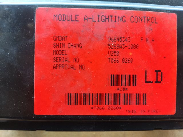 bontott CHEVROLET EPICA Komfort Elektronika