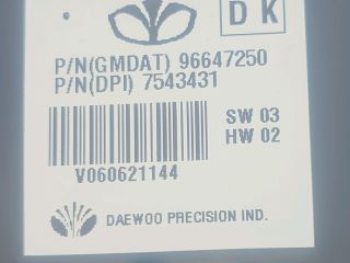 bontott CHEVROLET EPICA Multifunkciós Kijelző