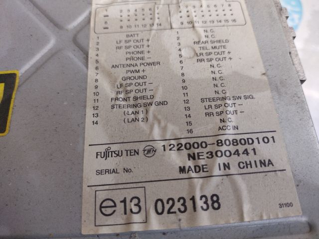 bontott CHEVROLET EPICA Rádió / CD