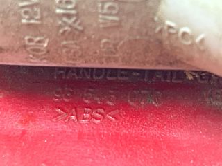 bontott CHEVROLET KALOS Csomagtérajtó Díszléc