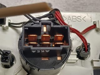 bontott CHEVROLET KALOS Fűtéskapcsoló (manuális klímás)