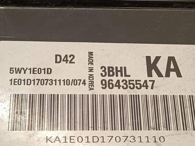 bontott CHEVROLET LACETTI Motorvezérlő