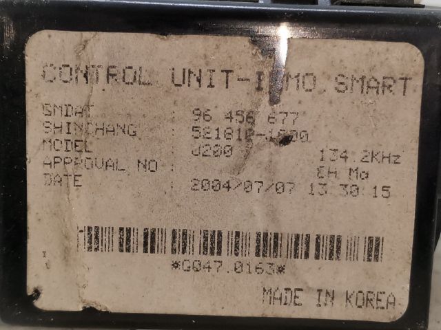 bontott CHEVROLET LACETTI Gyújtáskapcsoló