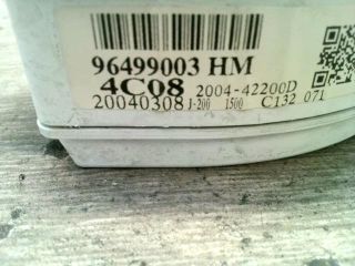 bontott CHEVROLET LACETTI Kilométeróra