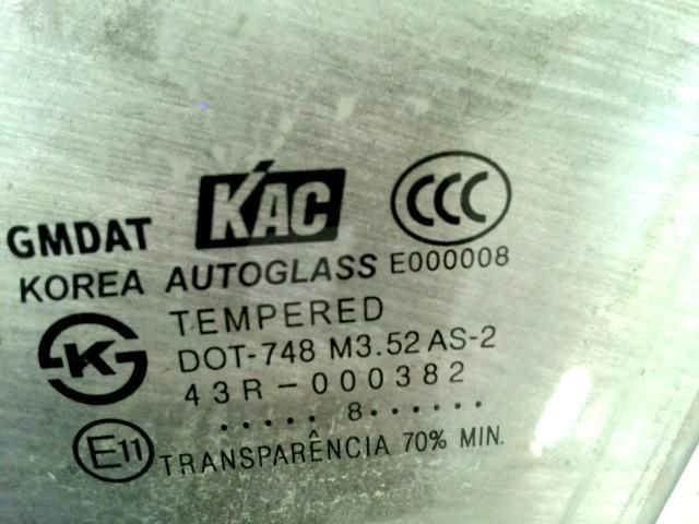 bontott CHEVROLET LACETTI Bal első Ablak