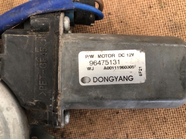 bontott CHEVROLET LACETTI Bal hátsó Ablakemelő Szerkezet (Elektromos)