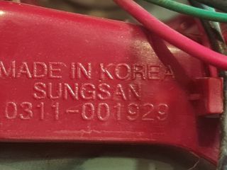 bontott CHEVROLET LACETTI Bal Hátsó Lámpa