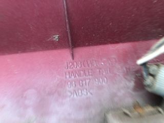 bontott CHEVROLET LACETTI Csomagtérajtó Díszléc