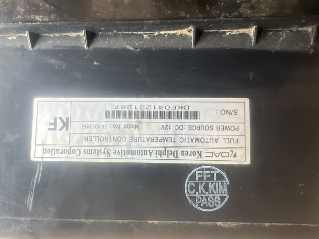 bontott CHEVROLET LACETTI Fűtéskapcsoló (digit klímás)