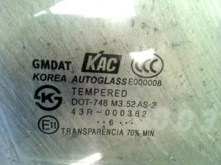 bontott CHEVROLET LACETTI Jobb első Ablak