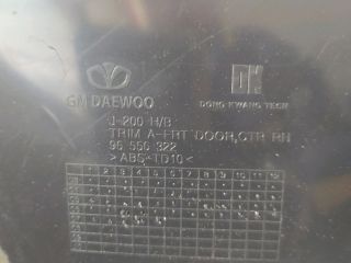 bontott CHEVROLET LACETTI Jobb első Ajtó Kárpit