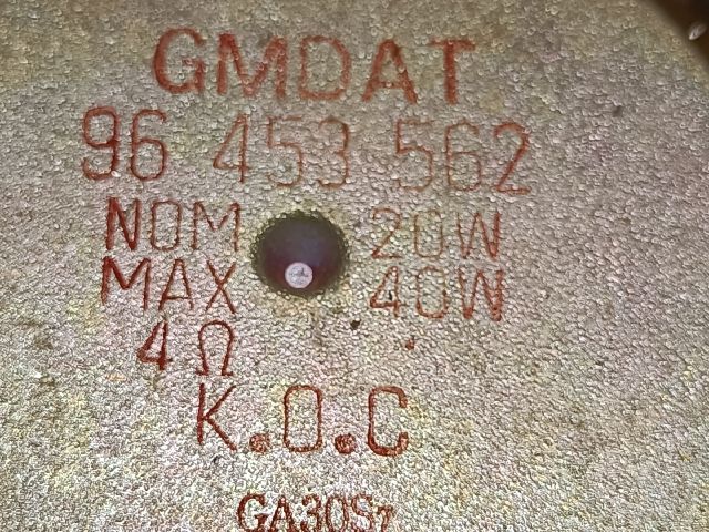 bontott CHEVROLET LACETTI Jobb első Hangszóró