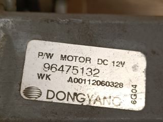 bontott CHEVROLET LACETTI Jobb hátsó Ablakemelő Szerkezet (Elektromos)