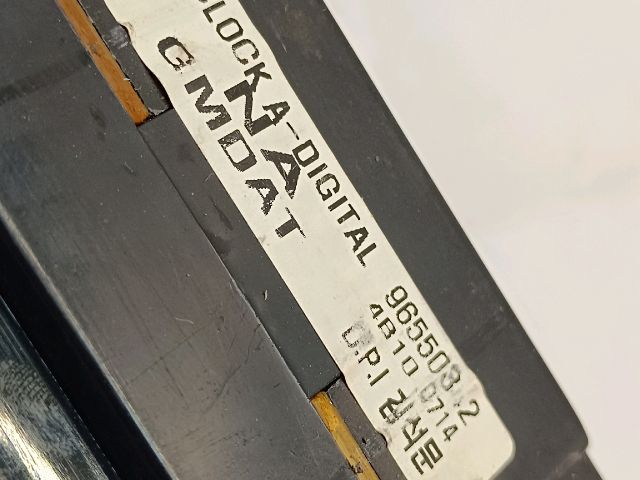 bontott CHEVROLET LACETTI Óra (Időmérő)