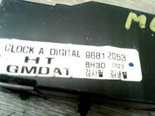 bontott CHEVROLET LACETTI Óra (Időmérő)