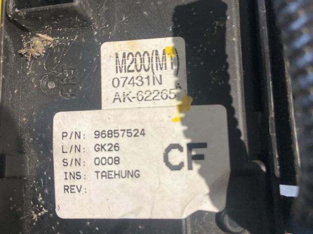 bontott CHEVROLET MATIZ Biztosítéktábla Utastér