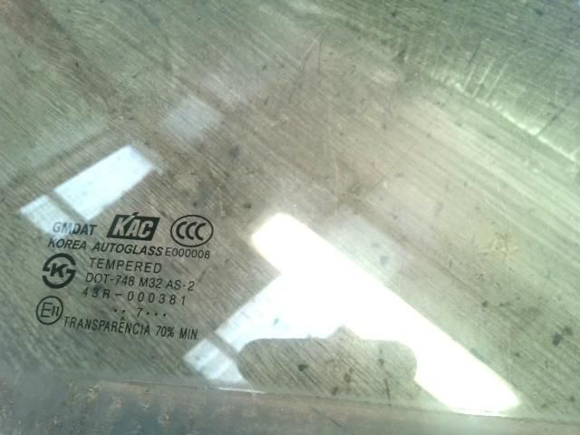 bontott CHEVROLET MATIZ Jobb első Ablak