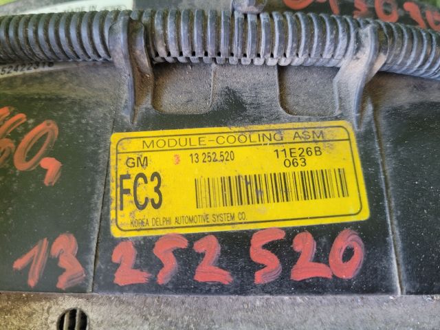 bontott CHEVROLET ORLANDO Hűtő Ventilátor(ok), Radiátor(ok) Szett