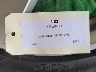 bontott CHEVROLET ORLANDO Alufelni Szett Gumival