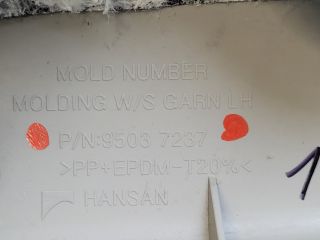 bontott CHEVROLET ORLANDO Bal A Oszlop Burkolat