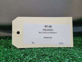 bontott CHEVROLET ORLANDO Bal első Ajtó Kárpit