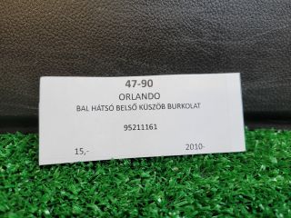 bontott CHEVROLET ORLANDO Bal hátsó Belső Küszöb Burkolat