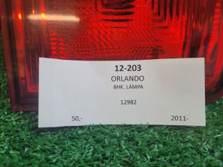 bontott CHEVROLET ORLANDO Bal Hátsó Lámpa