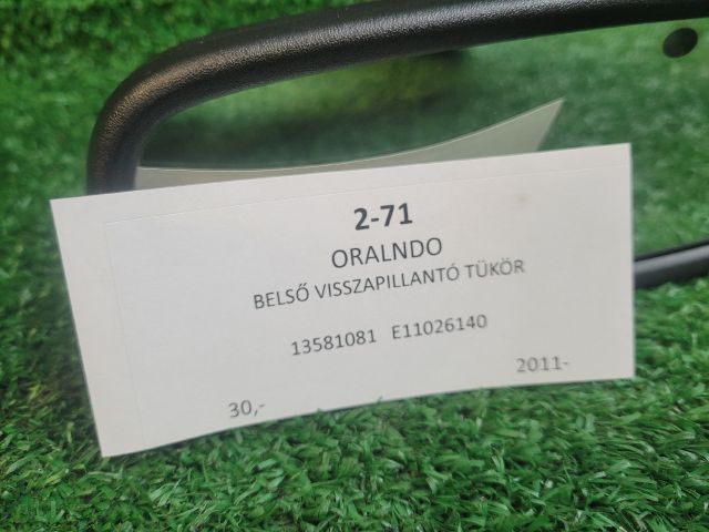 bontott CHEVROLET ORLANDO Belső Visszapillantó Tükör