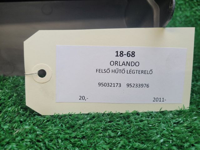 bontott CHEVROLET ORLANDO Felső Hűtő Légterelő