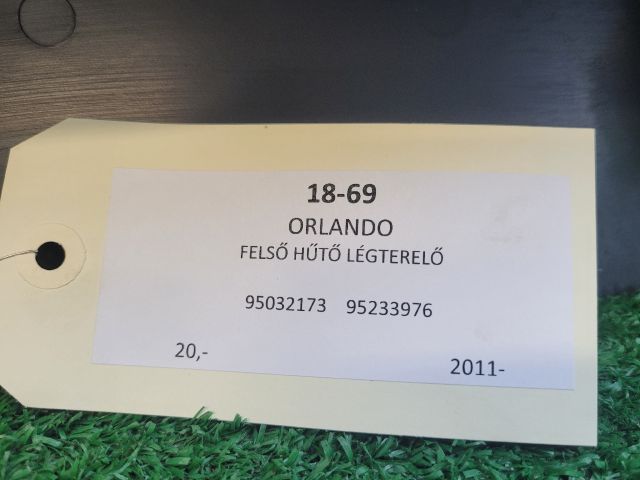 bontott CHEVROLET ORLANDO Felső Hűtő Légterelő