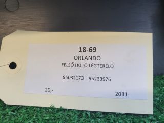 bontott CHEVROLET ORLANDO Felső Hűtő Légterelő