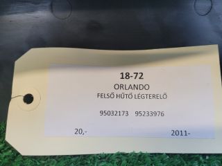 bontott CHEVROLET ORLANDO Felső Hűtő Légterelő