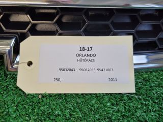 bontott CHEVROLET ORLANDO Hűtőrács